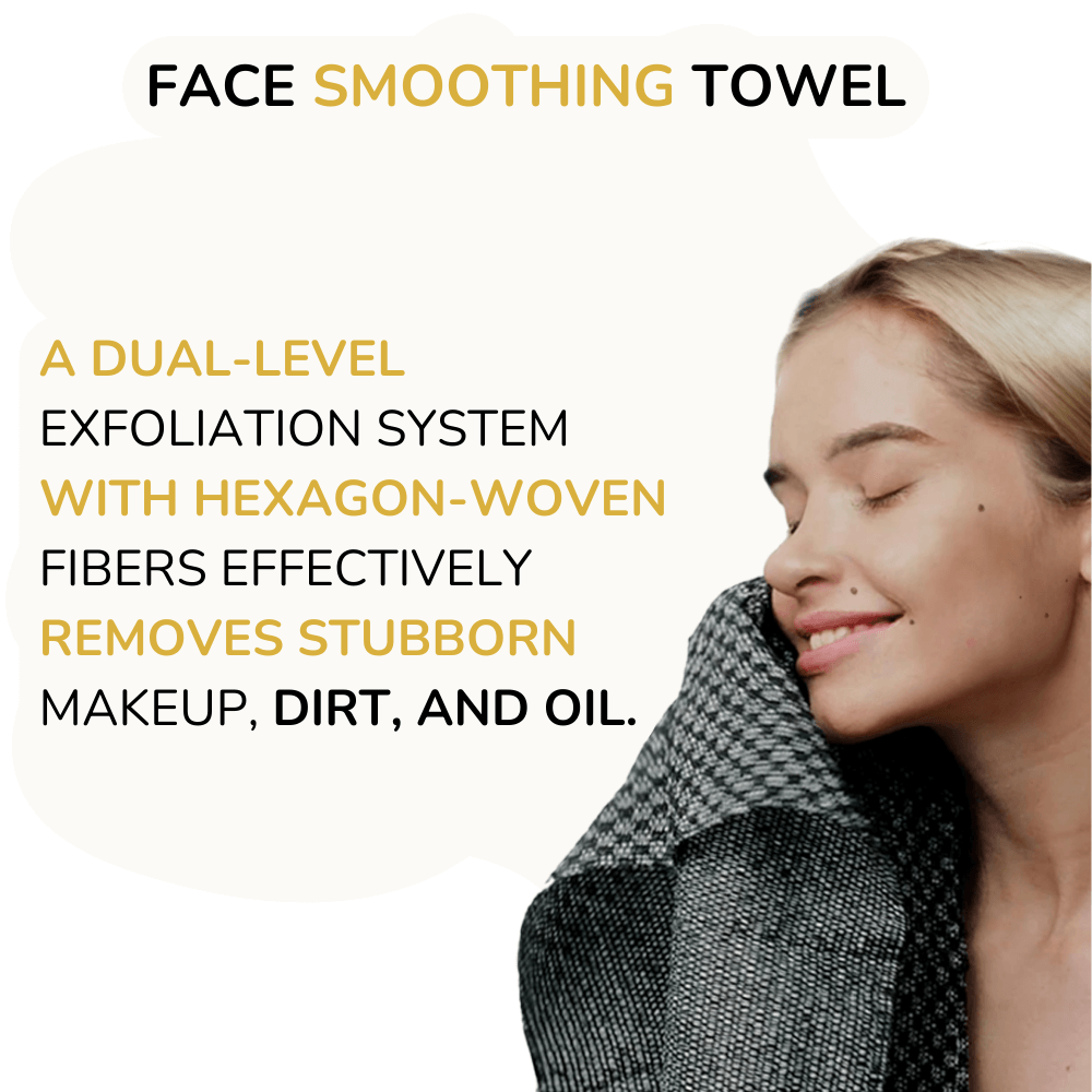 Antibacterial Exfoliating Face Towel
