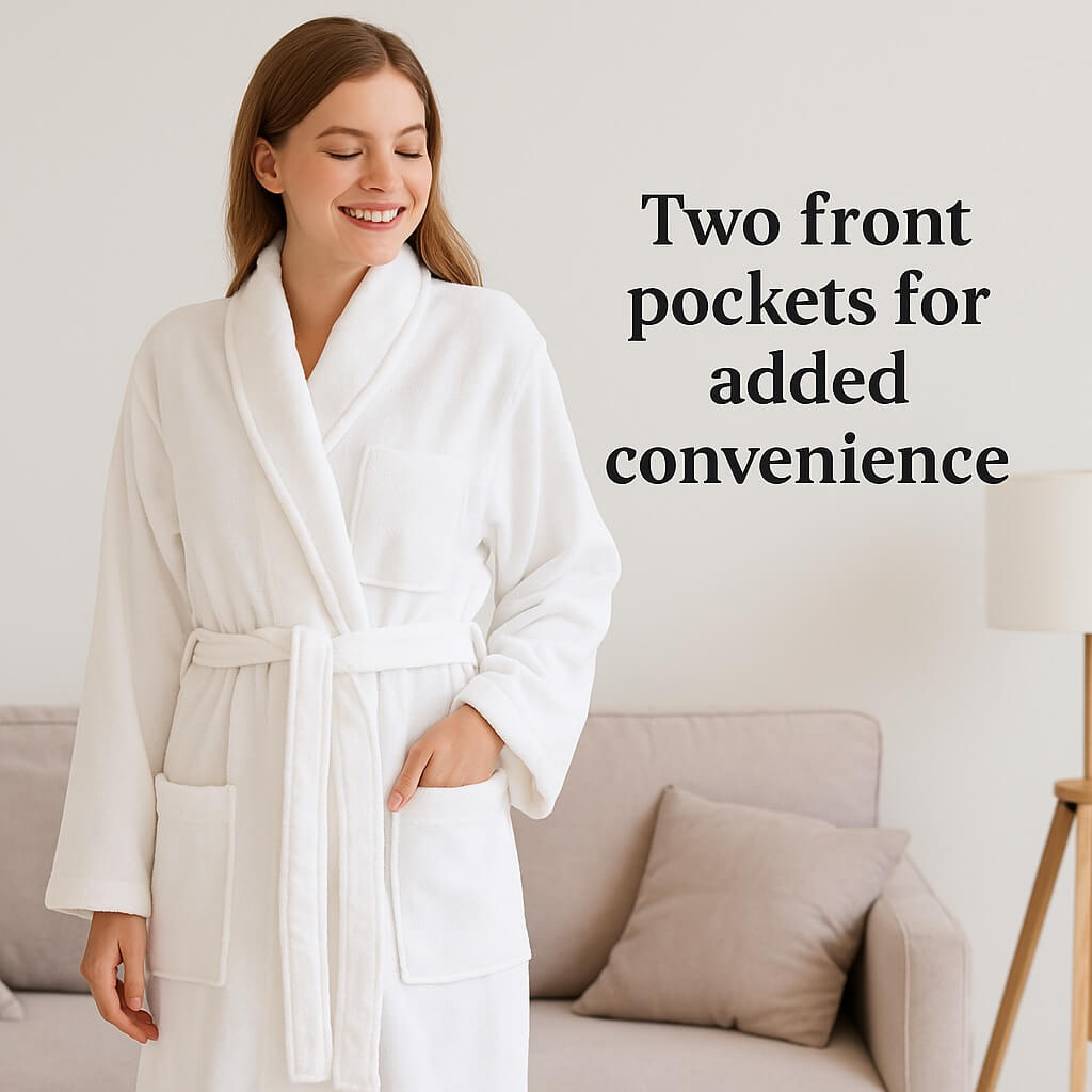 Blissal 100% Cotton Bathrobe