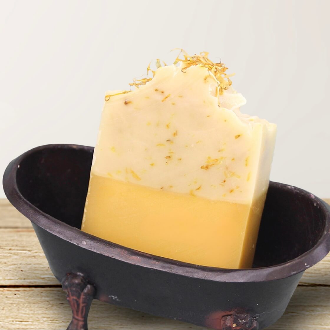 Shea Butter & Calendula Natural Soap Bar