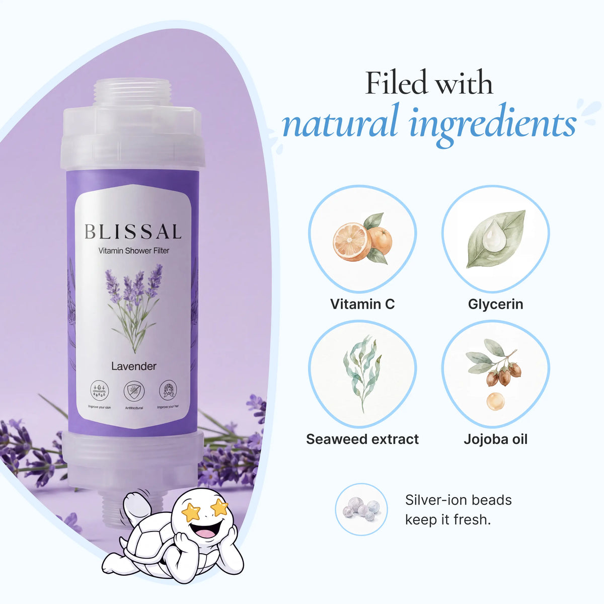 Blissal Vitamin C Shower Filter (Creator Sample)