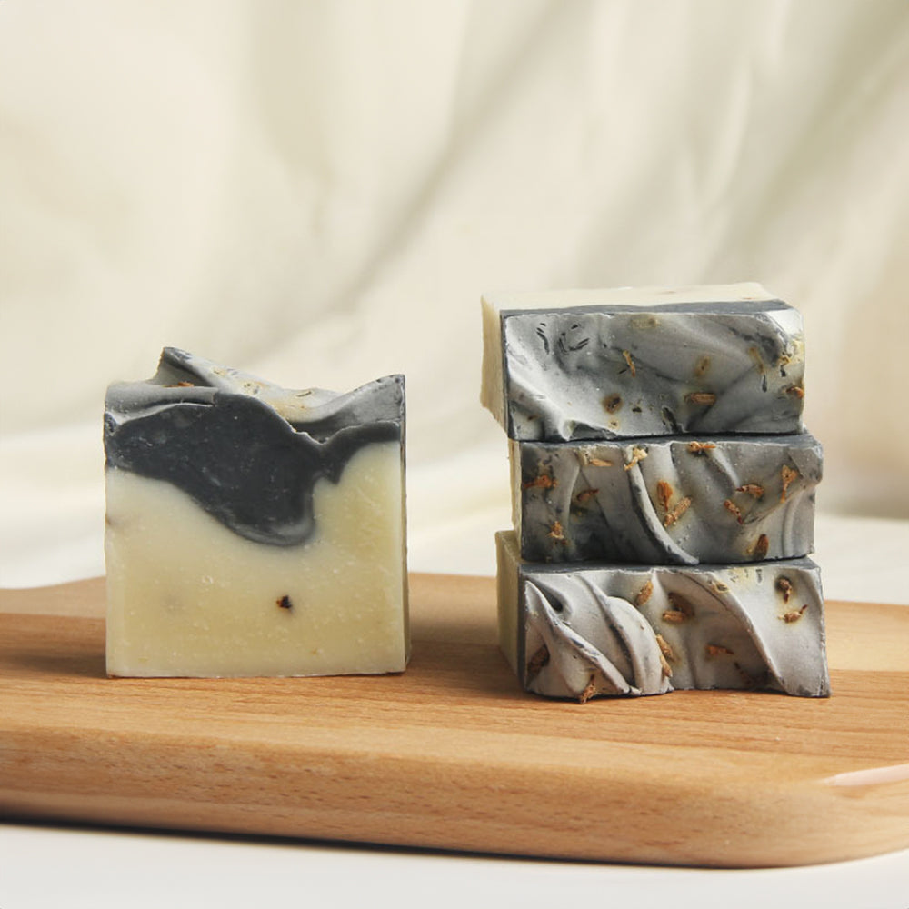 Black Lavender Mud Natural Bar Soap