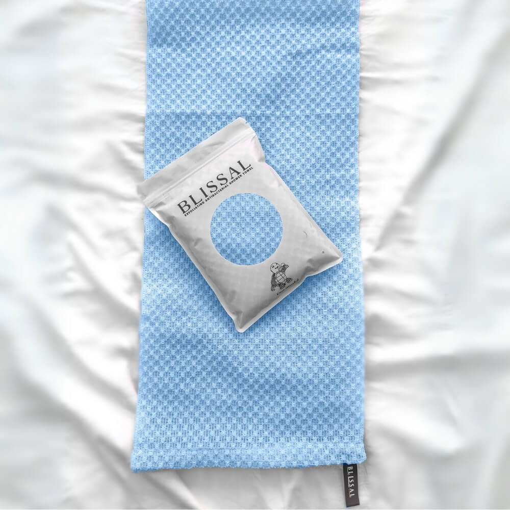 Blissal Exfoliating Antibacterial Shower Towel