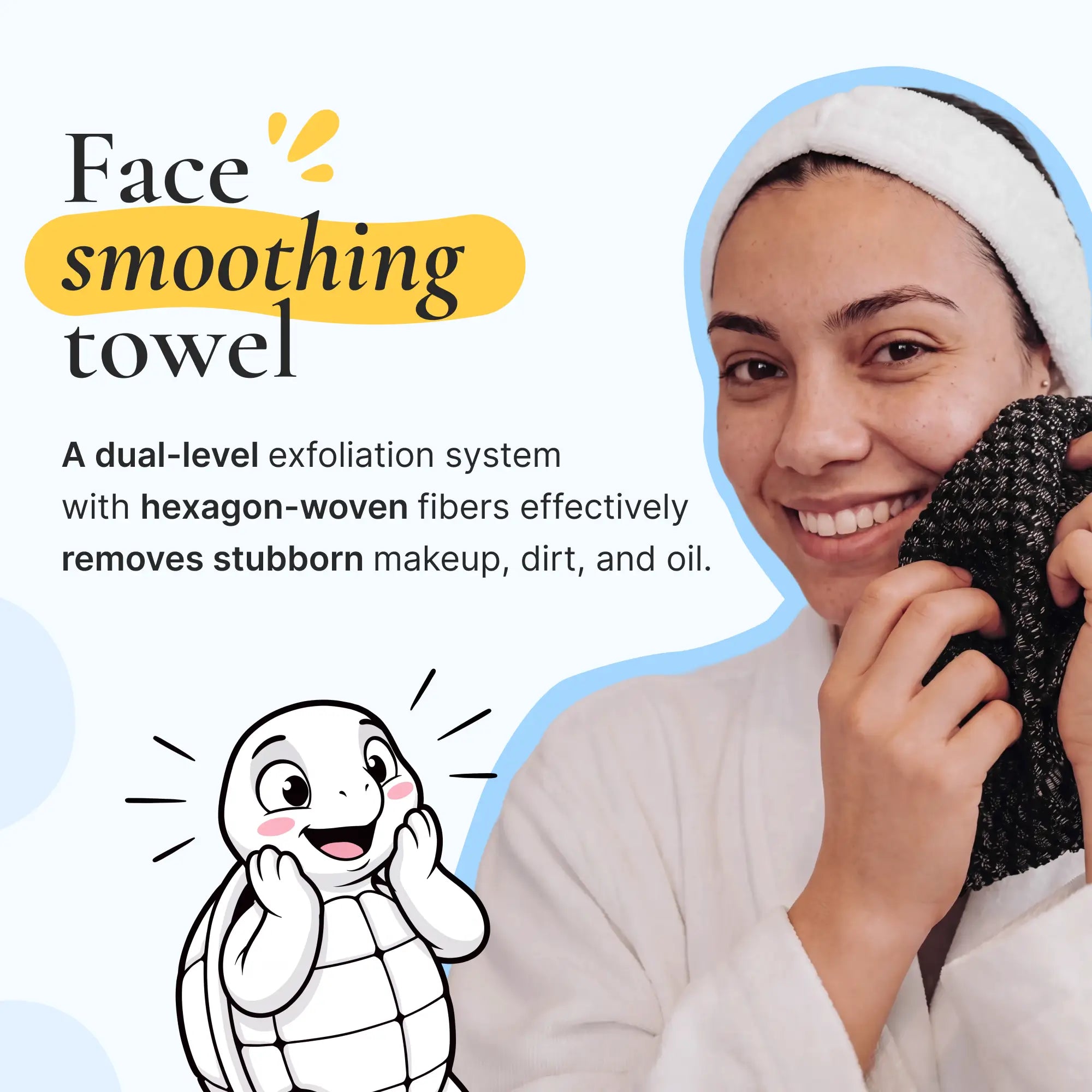 Exfoliating Face Towel