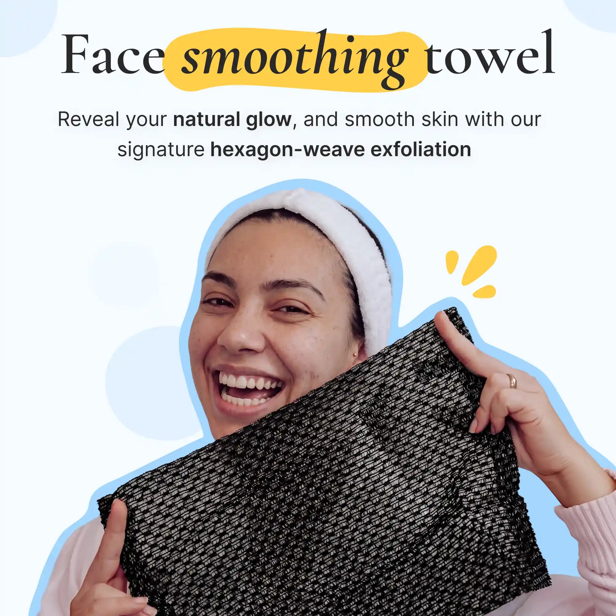 Exfoliating Face Towel